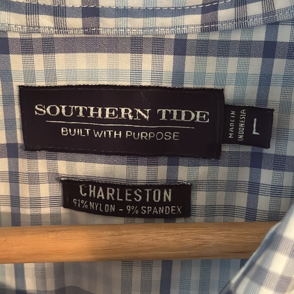 Southern Tide Charleston Plaid Button Down Shirt - Picture 2 of 10